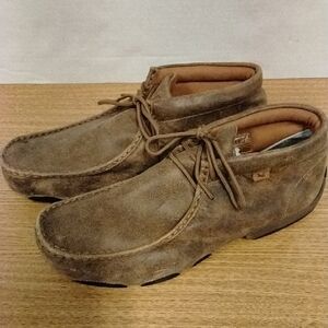 Twisted X Men's Chukka UltraLite Moc Bomber Shoes